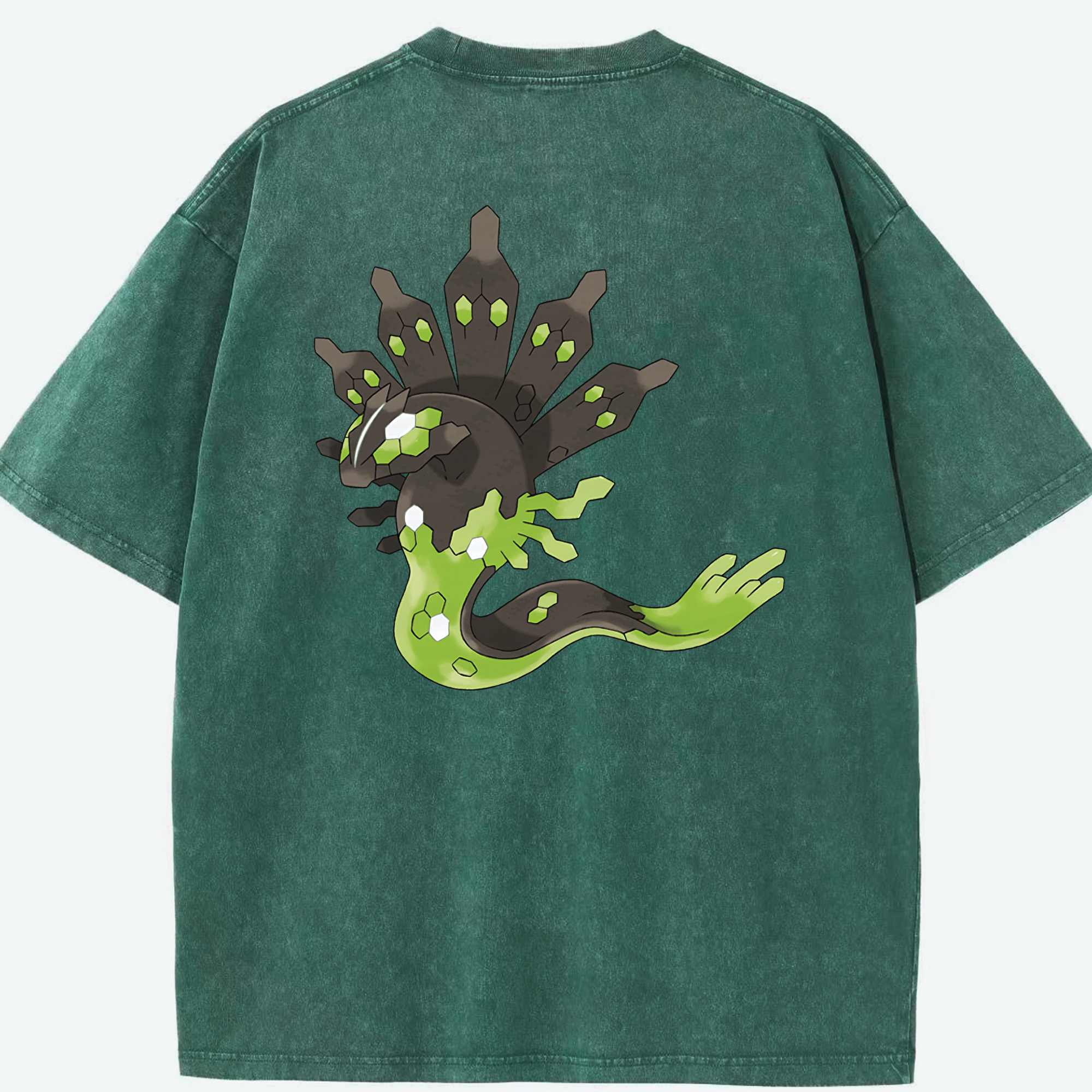 （画像用） ポケットモンスター Pokémon 綿100% ヴィンテージ風 半袖Tシャツ（背面プリント）